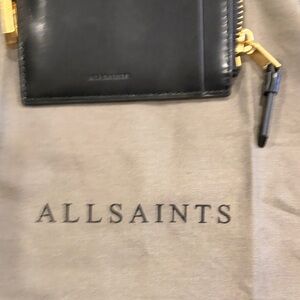 AllSaints Remi Leather Wallet